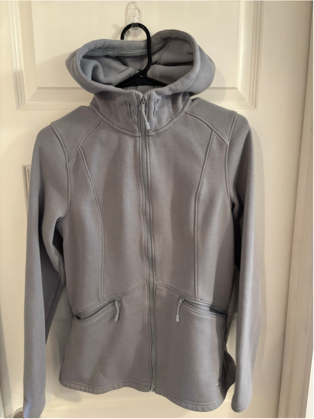 Women's Under Armour ColdGear Full Zip Hoodie Grey Size M